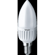 Лампа светодиодная (LED) Navigator 94 492 NLL-C37-7-230-4K-E14-FR
