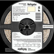 Светодиодная лента Navigator 71 699 NLS-5730WW60-30-IP20-12V R5