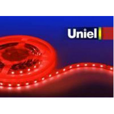 Светодиодная лента (04798) Uniel 4,8W/m 60LED/m 3528SMD красный 5M ULS-3528-60LED/m-8mm-IP20-DC12V-4,8W/m-5M-RED
