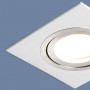 Встраиваемый светильник Elektrostandart 1051/1 WH белый 4690389083679