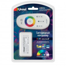 Контроллер для светодиодных лент 12/24В 2,4 ГГц (11106) Uniel ULC-G50-RGBW White