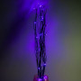 Ветка декоративная светодиодная Feron LD215B c фиолетовой подсветкой от батареек, высота 100 см