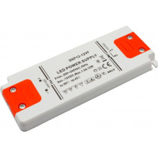 Трансформатор электронный для светодиодной ленты 12W 12V (драйвер), LB050 в интернет-магазине shop.feron.ru