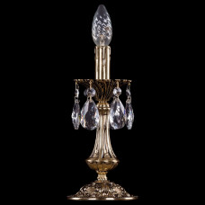 Настольная лампа декоративная Bohemia Ivele Crystal 7001 1702L/1-30/GB