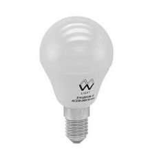 Лампа светодиодная E14 5.5Вт 220В  SMD LBMW14G01