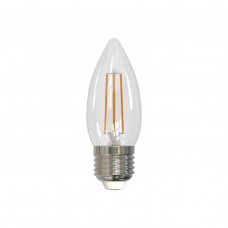 Лампа светодиодная филаментная Uniel E27 11W 4000K прозрачная LED-C35-11W/4000K/E27/CL PLS02WH UL-00005167